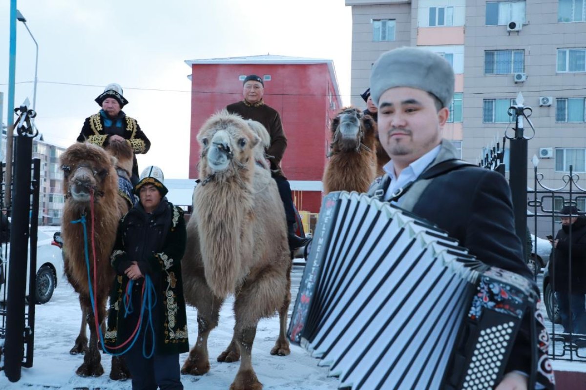 В Талдыкоргане голосуют верблюдоводы