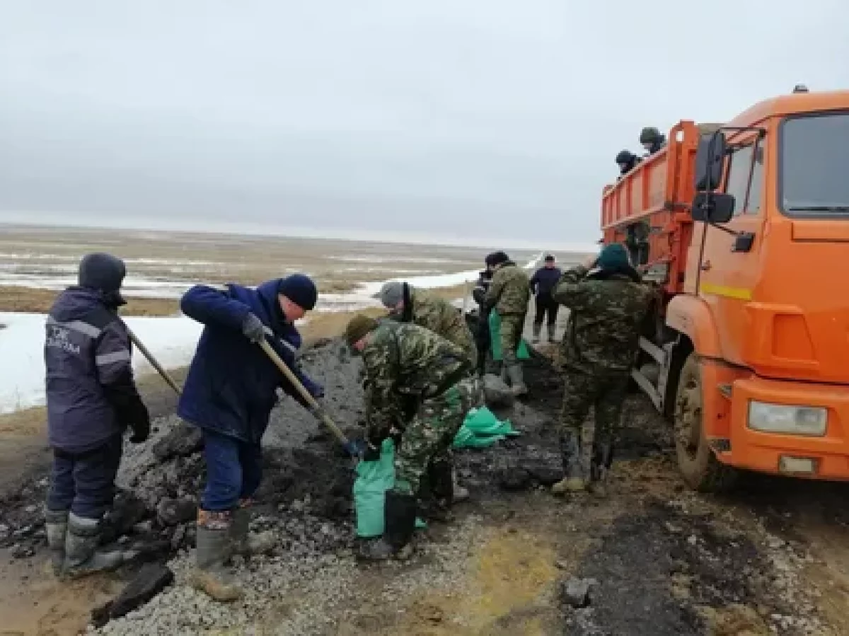 Екі облыста су тасқынының қаупі күшейді