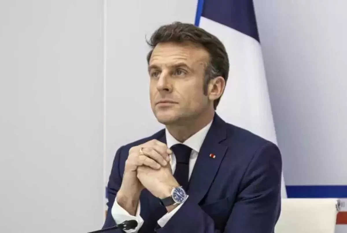 Эммануэль Макрон Франциядағы зейнетақы реформасына қатысты мәлімдеме жасайды