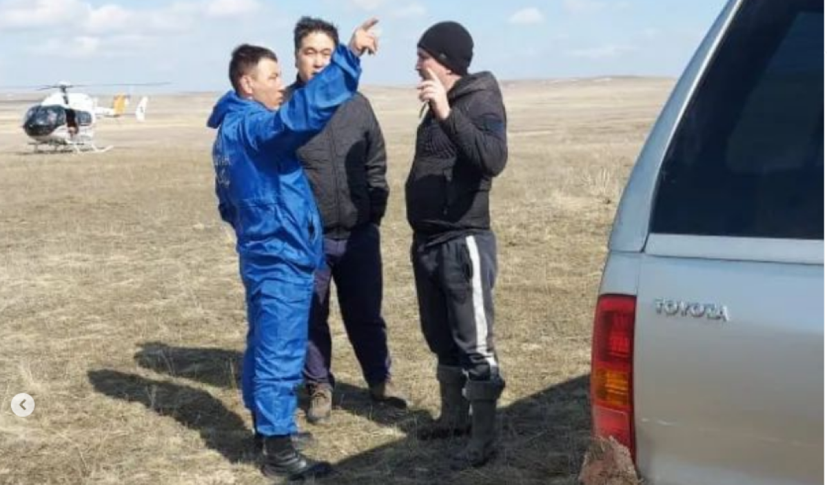 Вертолет подключили к поискам пропавших сельчан в ЗКО