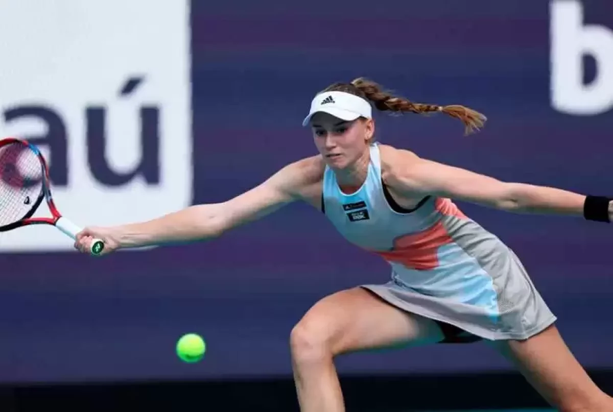 Елена Рыбакина қатарынан үш матчта 10-нан астам эйс жасаған бірінші теннисші атанды