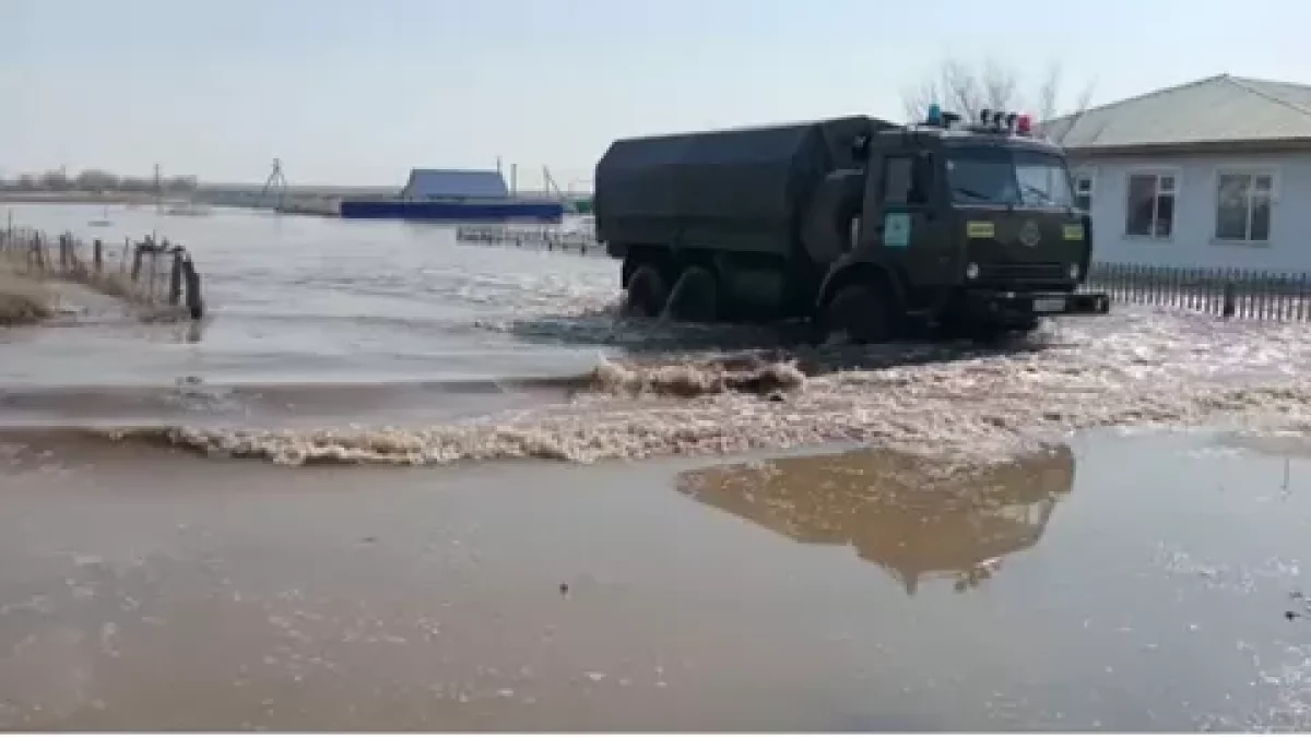 Су тасқыны: Батыс Қазақстанда 138 елдімекен ерекше бақылауға алынды