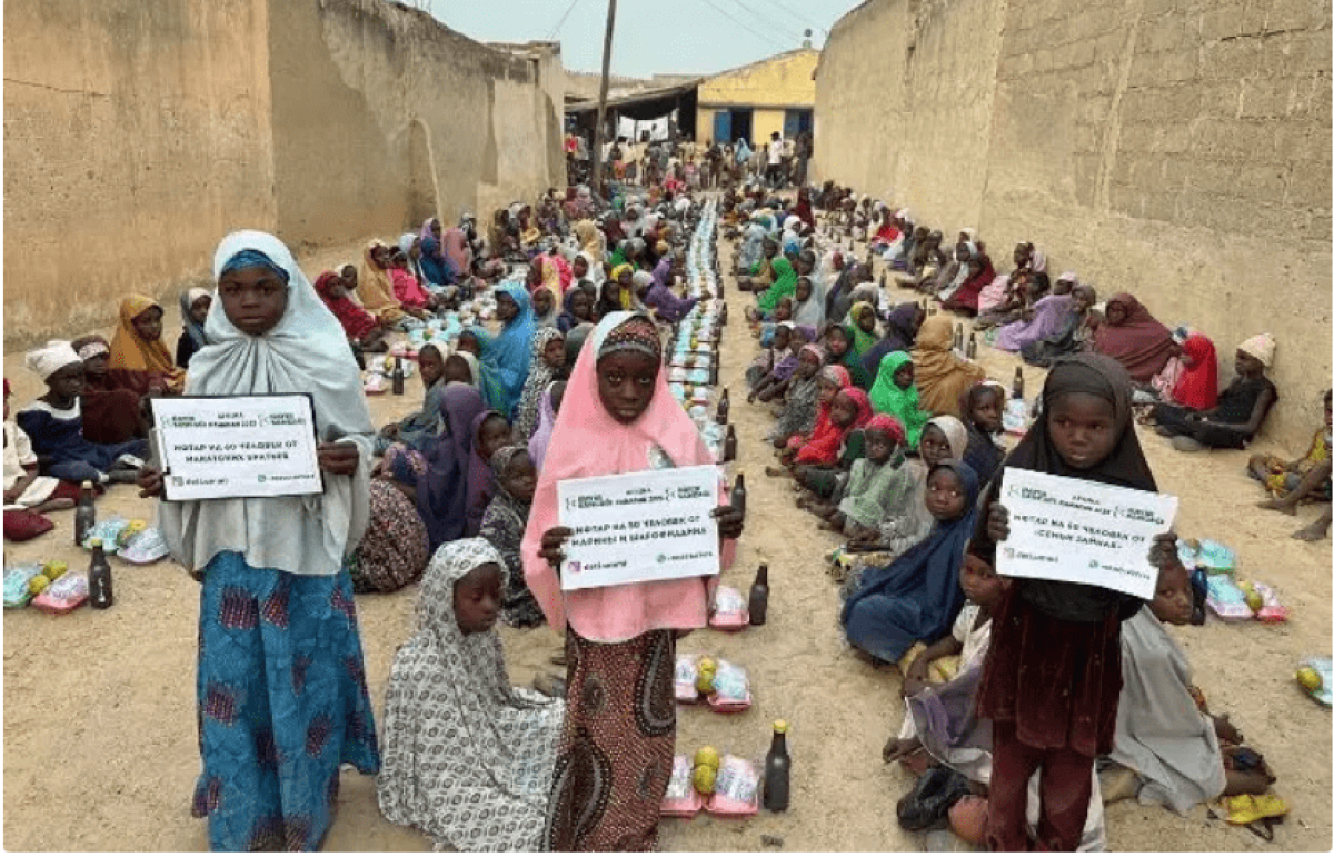 Казахстанцы организовали ауызашар для детей в Африке