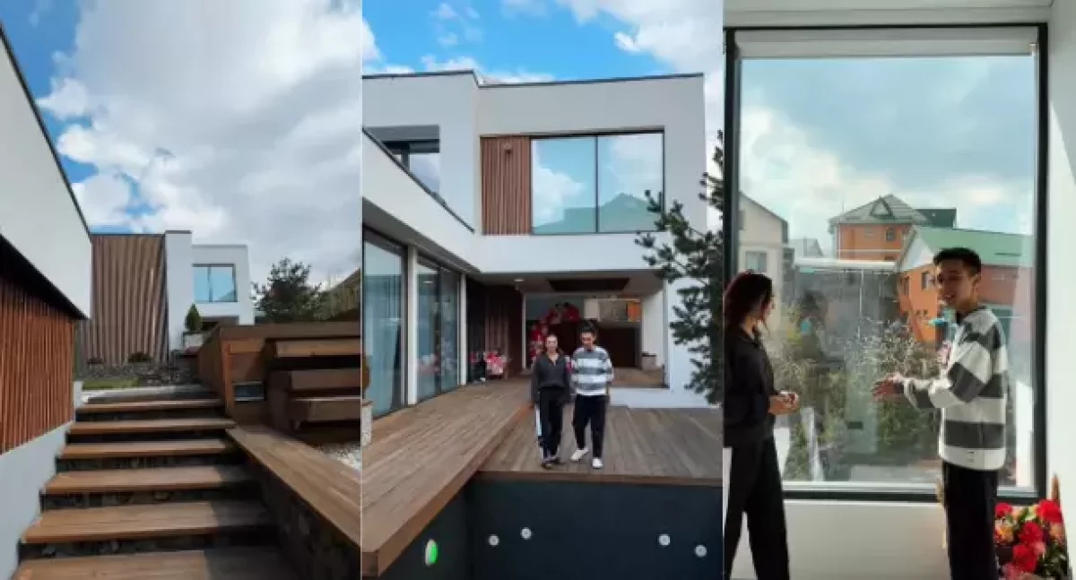 Танымал блогерлер 300 миллион теңгелік зәулім үйін көрсетті