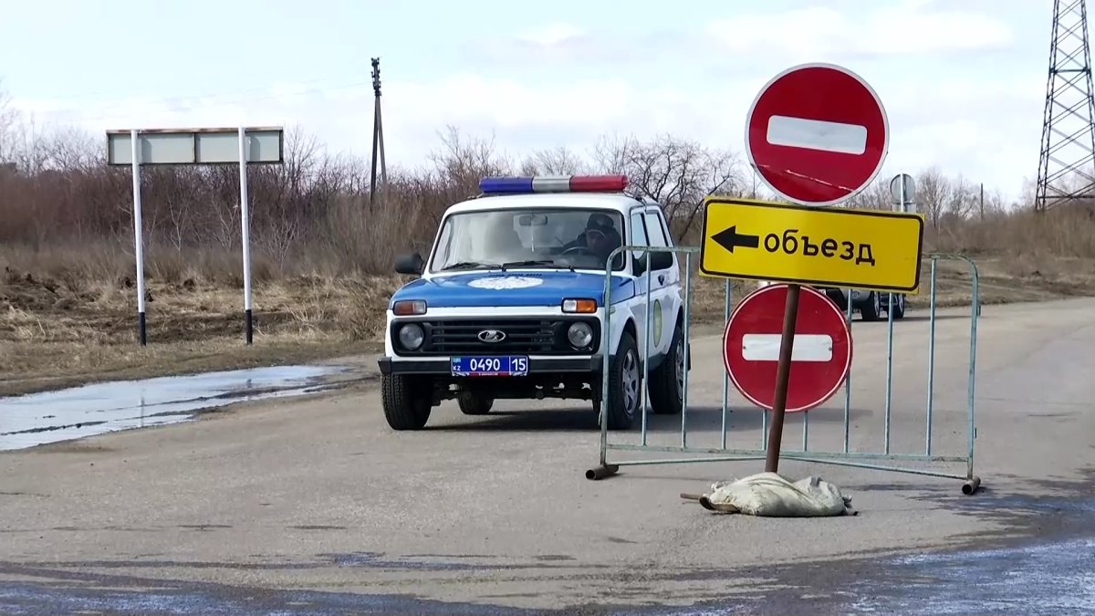 Қызылжарда ең ірі су қоймасындағы бөгетті мұз басты