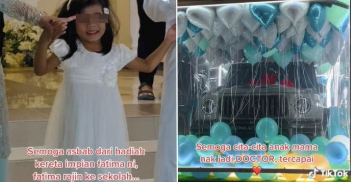 Гелендваген подарили 5-летней девочке, чтобы она ходила в школу