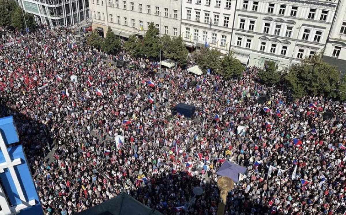 Чехия бастует из-за роста цен