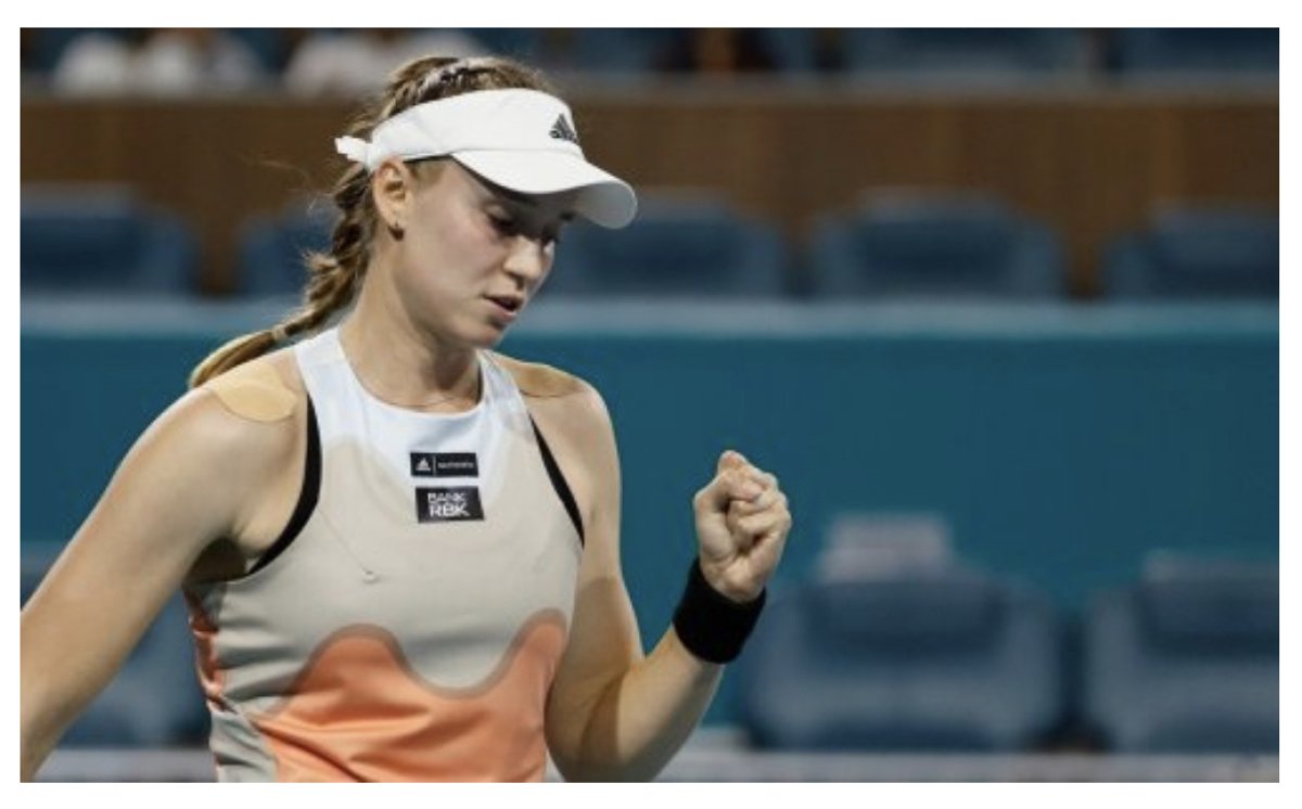 Елена Рыбакина прервала серию из 13 побед в финале Miami Open