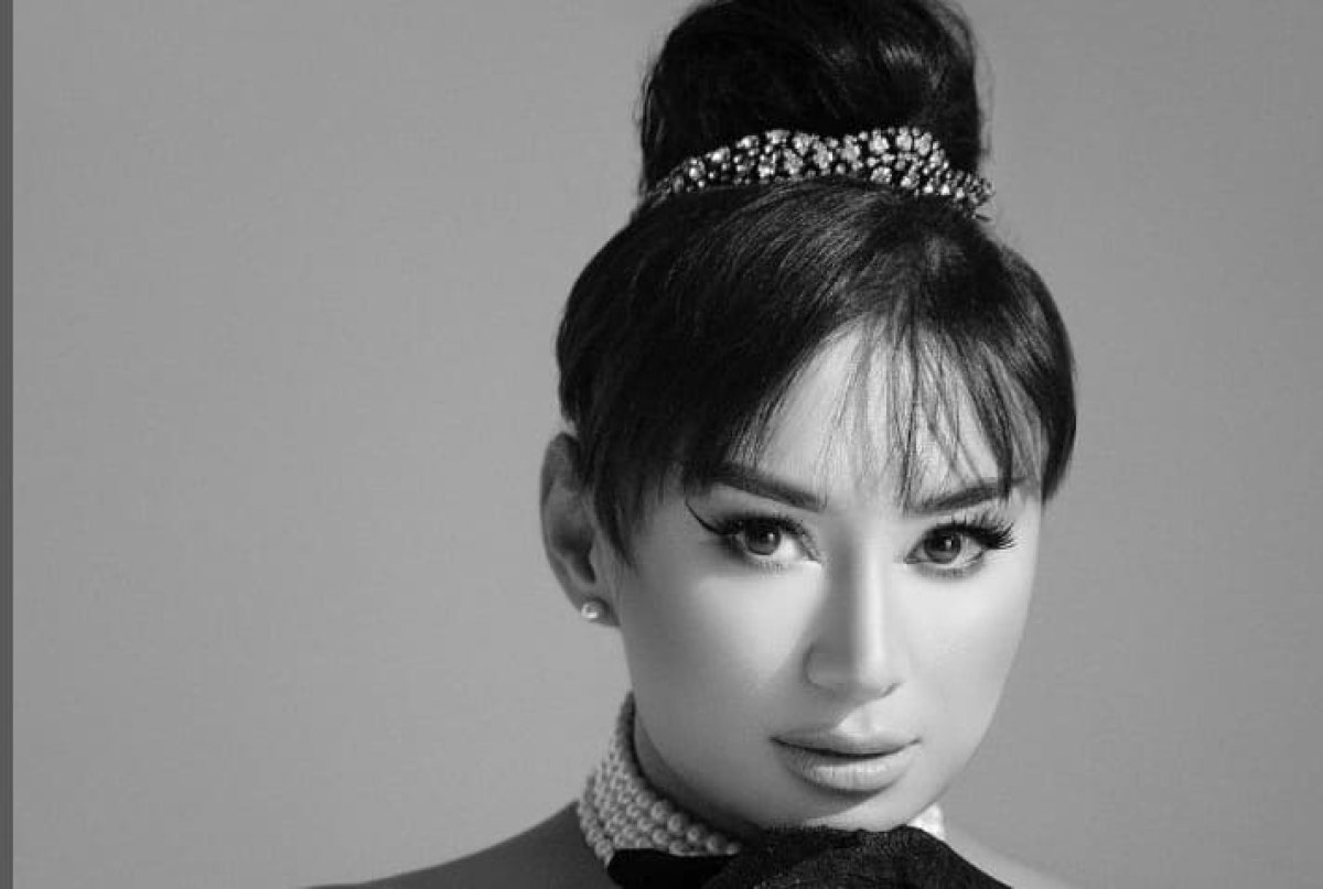 "Казахская Одри": голливудский образ Мадины Садвакасовой высмеивают фанаты