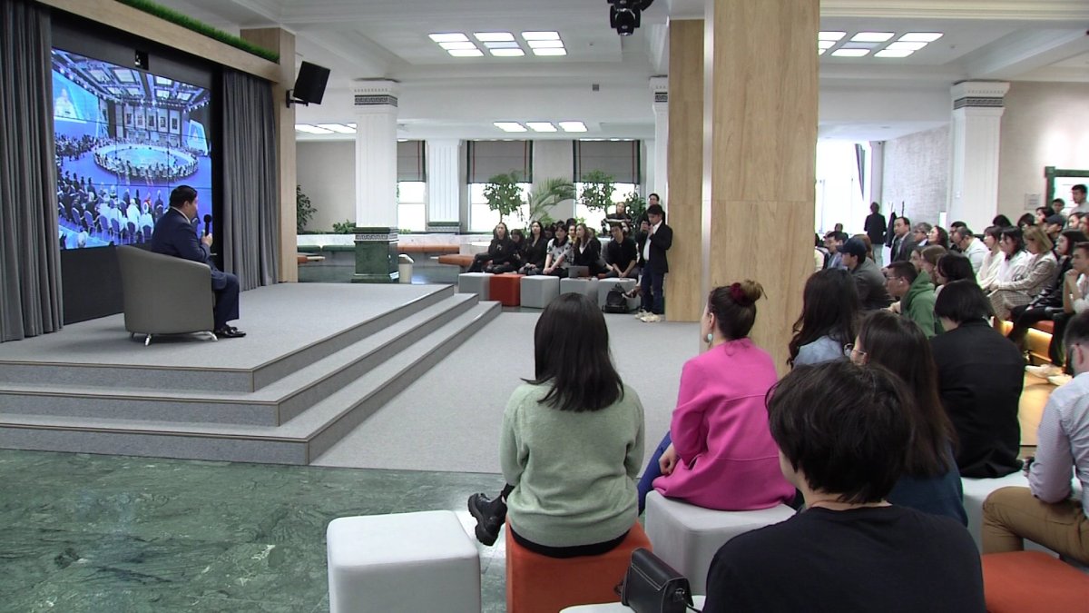 «Әлемдік және дәстүрлі діндер лидерлері Съезінің тәжірибесі» тақырыбында дәріс өтті