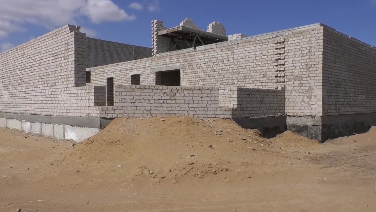 Павлодар қаласына қарасты Мойылды ауылында мәдениет үйінің құрылысы тоқтап қалды