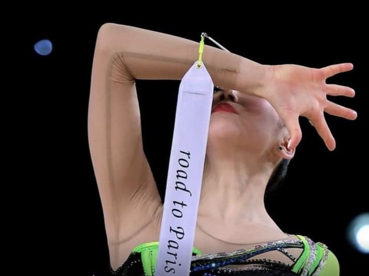 Казахстанская гимнастка Эльжана Таниева стала призером Кубка мира