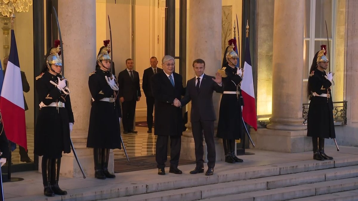 «Я под большим впечатлением», - Токаев рассказал о своей встрече с Макроном