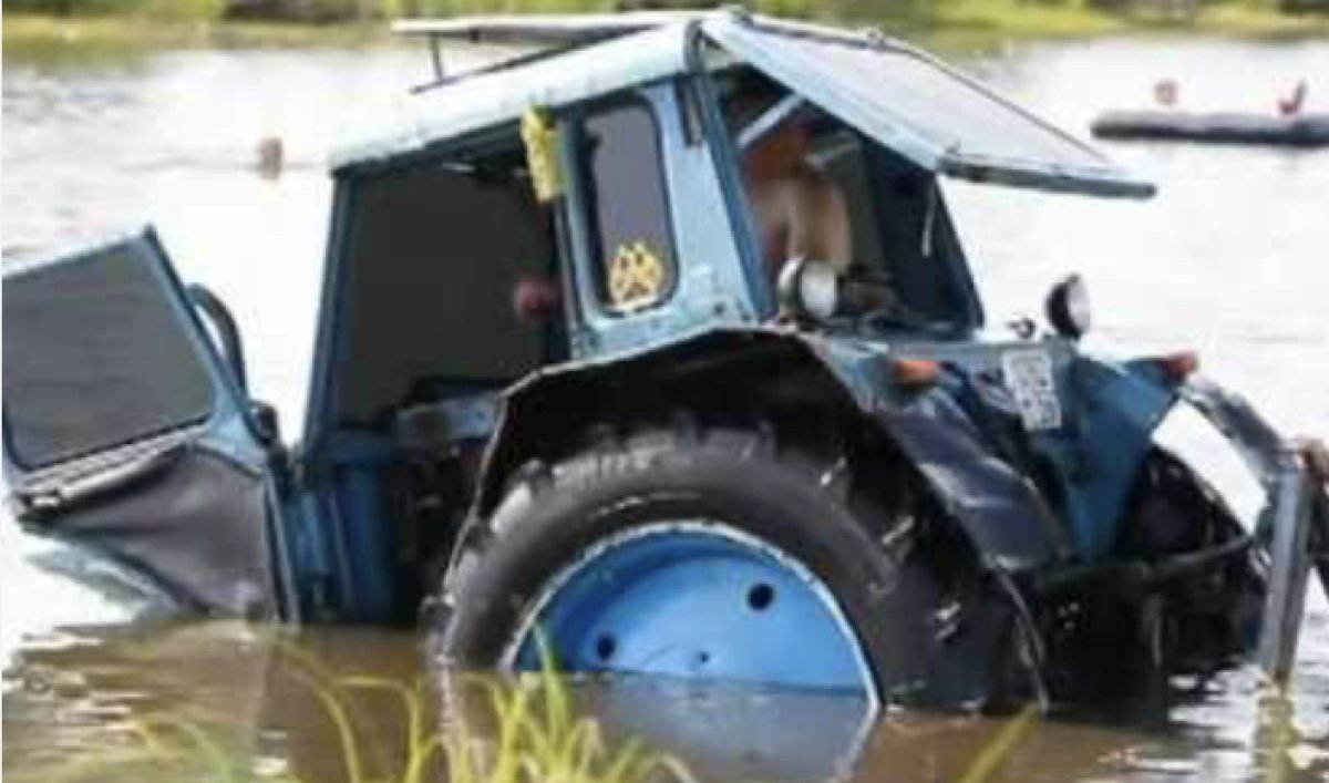 Акмолинец погиб во время паводка