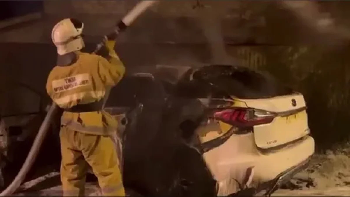 Полиция атыраулық журналист Виктор Сутягиннің көлігінің өртенуіне қатысты пікір білдірді