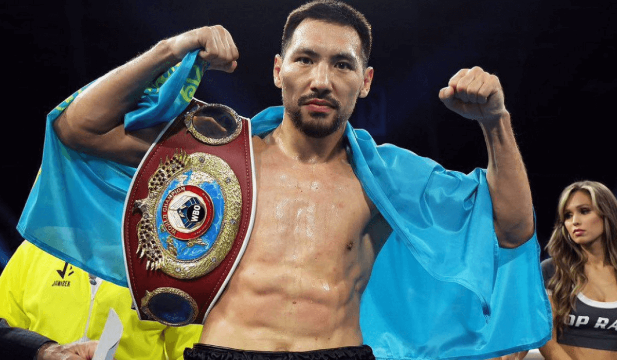 Жәнібек Әлімханұлы WBO тұжырымы бойынша әлем чемпионы атағын қорғап қалды