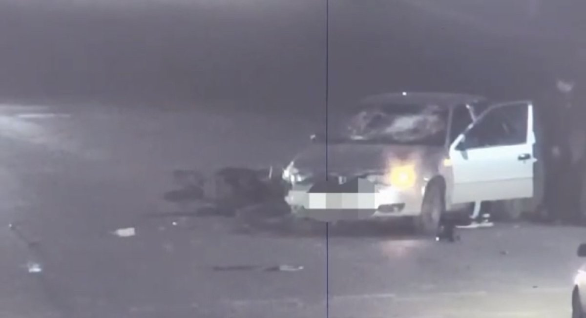 Легковушка сбила скутер в Актобе