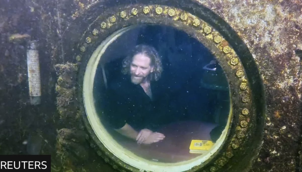 74 дня под водой прожил ученый