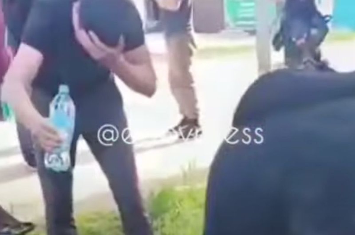 Оралдағы автобуста адамдар төбелесіп қалды