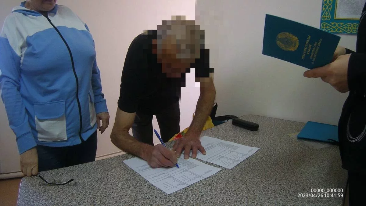 "Қара бүркіт" түрмесінде жазасын өтеп жатқан ер адам үйленді