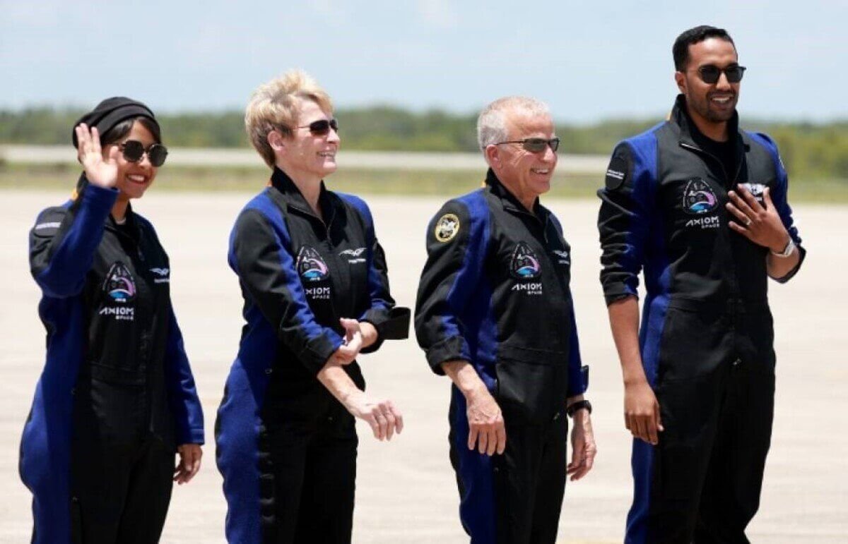 АҚШ-тың Флорида штатынан саудиялық алғашқы әйел ғарышқа ұшты