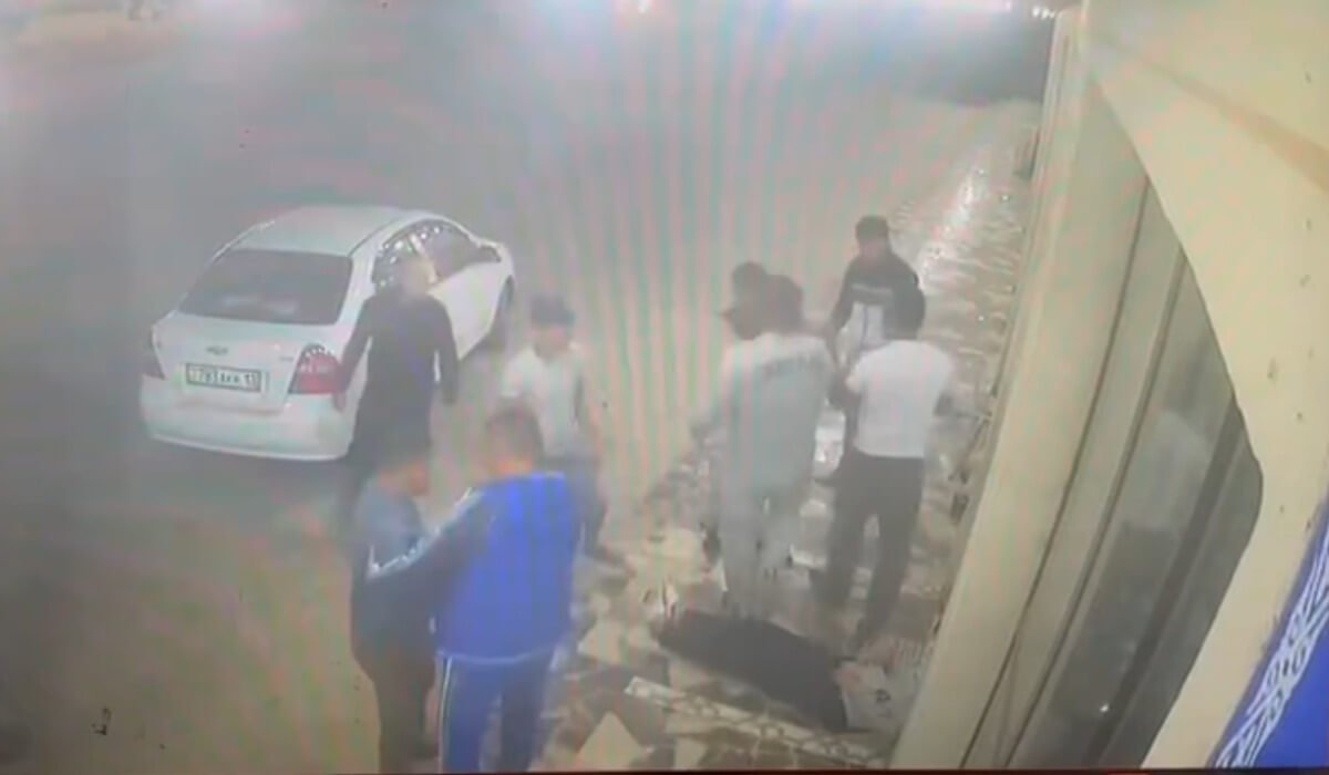 «Бандиттер»:  Түркістан облысында кәсіпкердің соққыға жығылған видеосы тарады