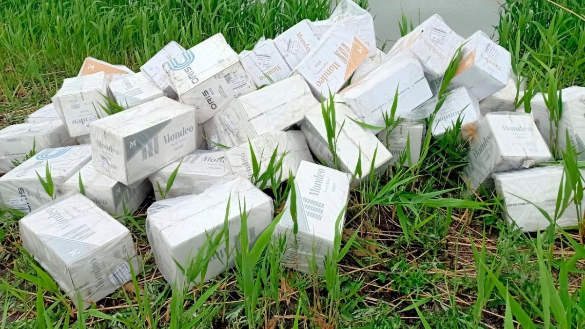 Сигареты на 25 млн тенге пытались ввезти в Казахстан