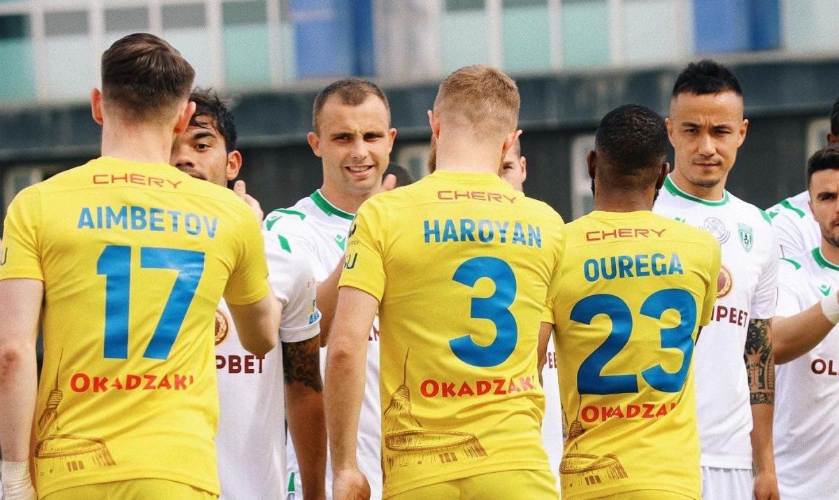 «Астана» на выезде сыграла вничью с «Атырау»