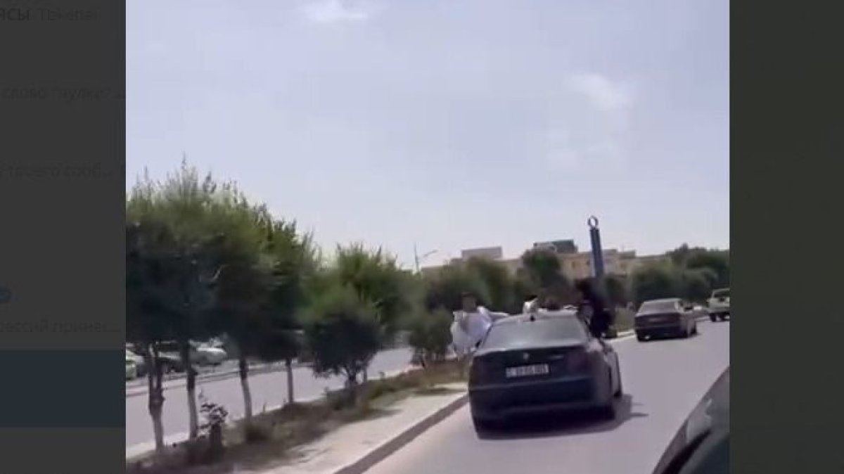 Видеосы желіде тараған маңғыстаулық түлектердің кортежі полиция назарына ілікті