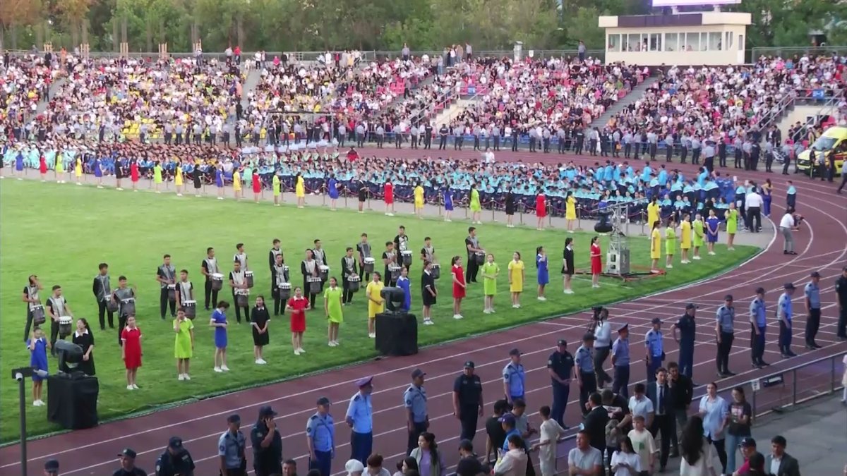 Таразда алтыншы Жазғы Спартакиаданың салтанатты ашылу рәсімі өтті