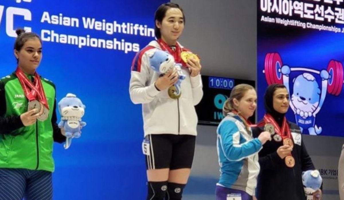 Карина Горичева мен Алексей Чуркин ауыр атлетикадан Азия чемпионатында жүлде алды