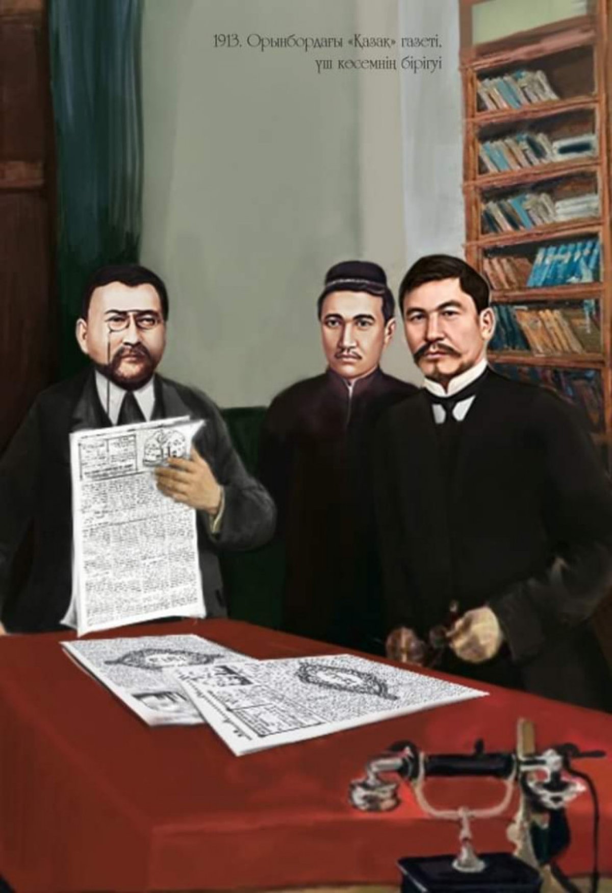 Ұлыбританияны мойындатқан атыраулық ​суретші - дизайнер қазақ халқының тарихи тұлғаларын насихаттап жүр