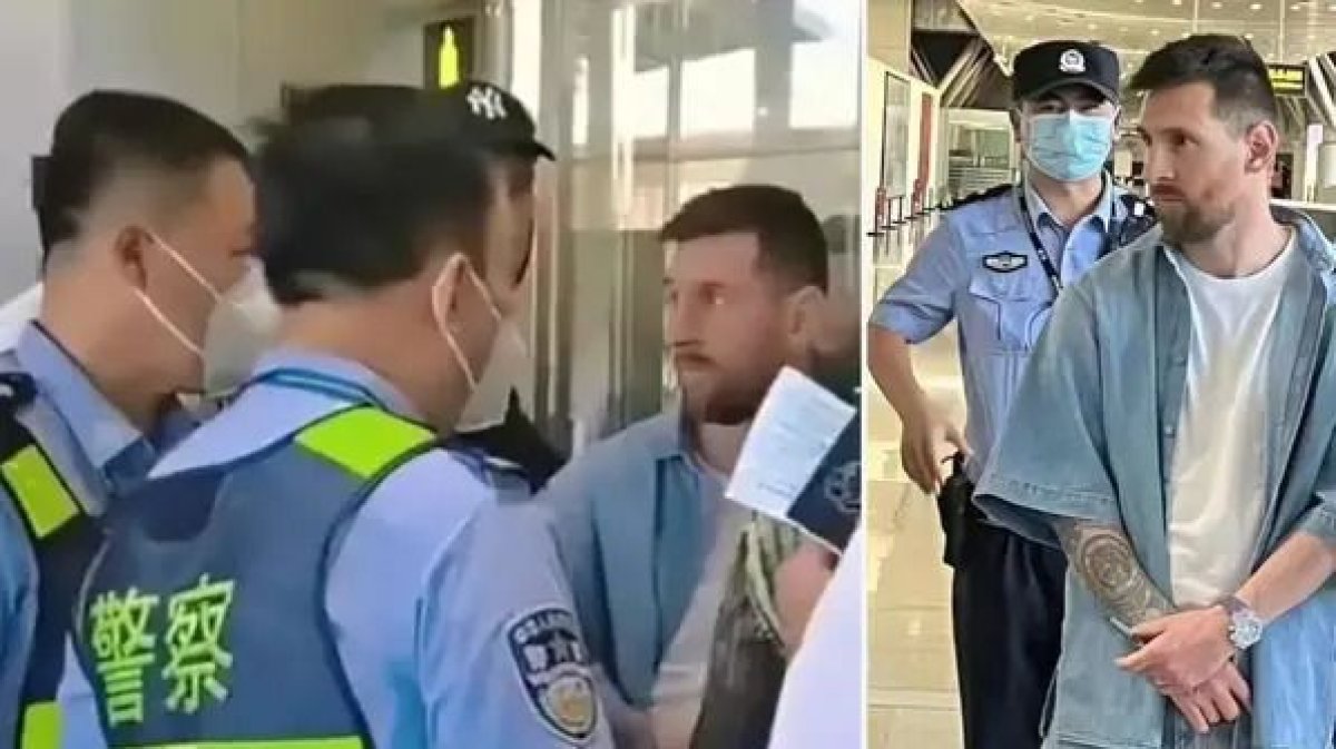 Бейжің әуежайында Месси ұсталды