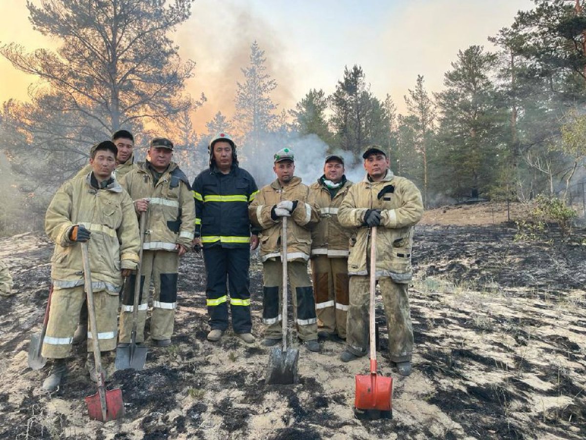 Эвакуированные сельчане вернулись домой, МЧС рапортует о локализации пожара в области Абай