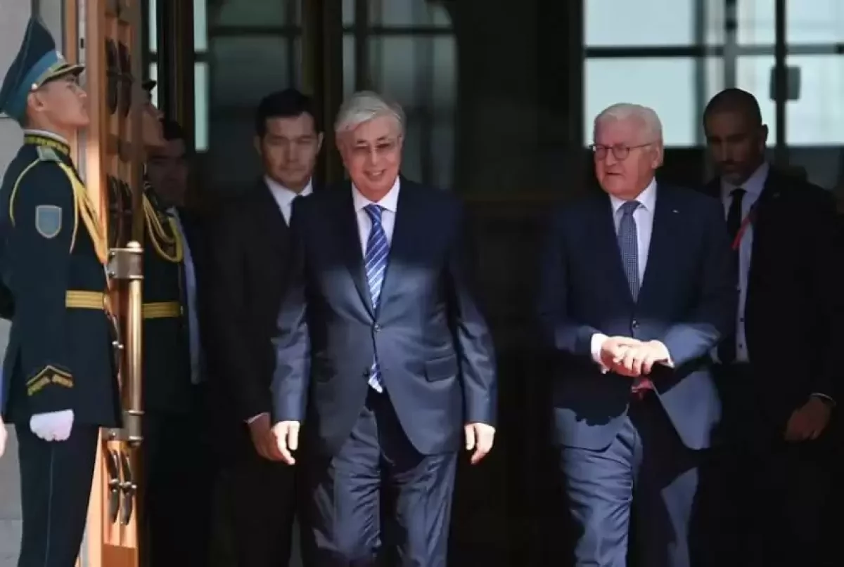 Қасым-Жомарт Тоқаев Германияның Федералды Президентін әуежайдан шығарып салды