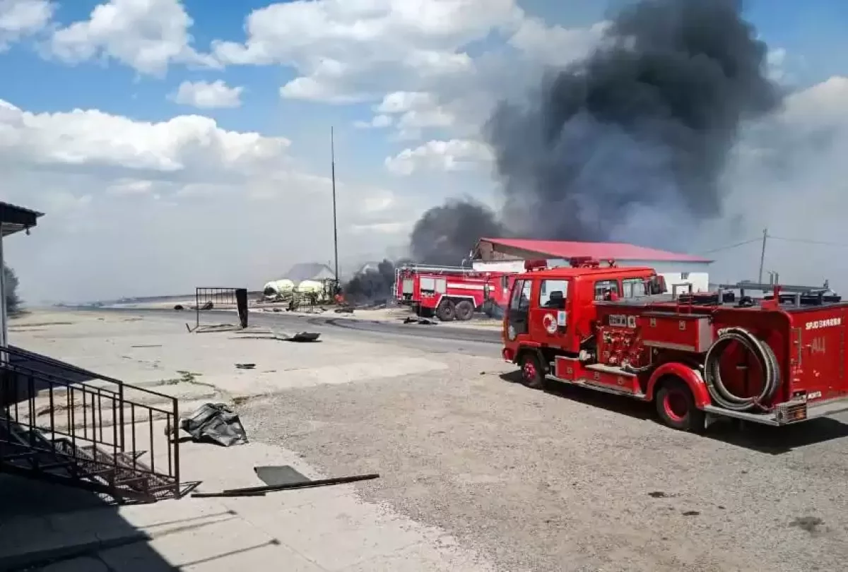 ШҚО-да жанармай стансасында болған жарылыстан екі адам күйіп қалды