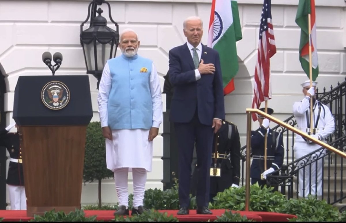 Байден перепутал гимны Индии и США