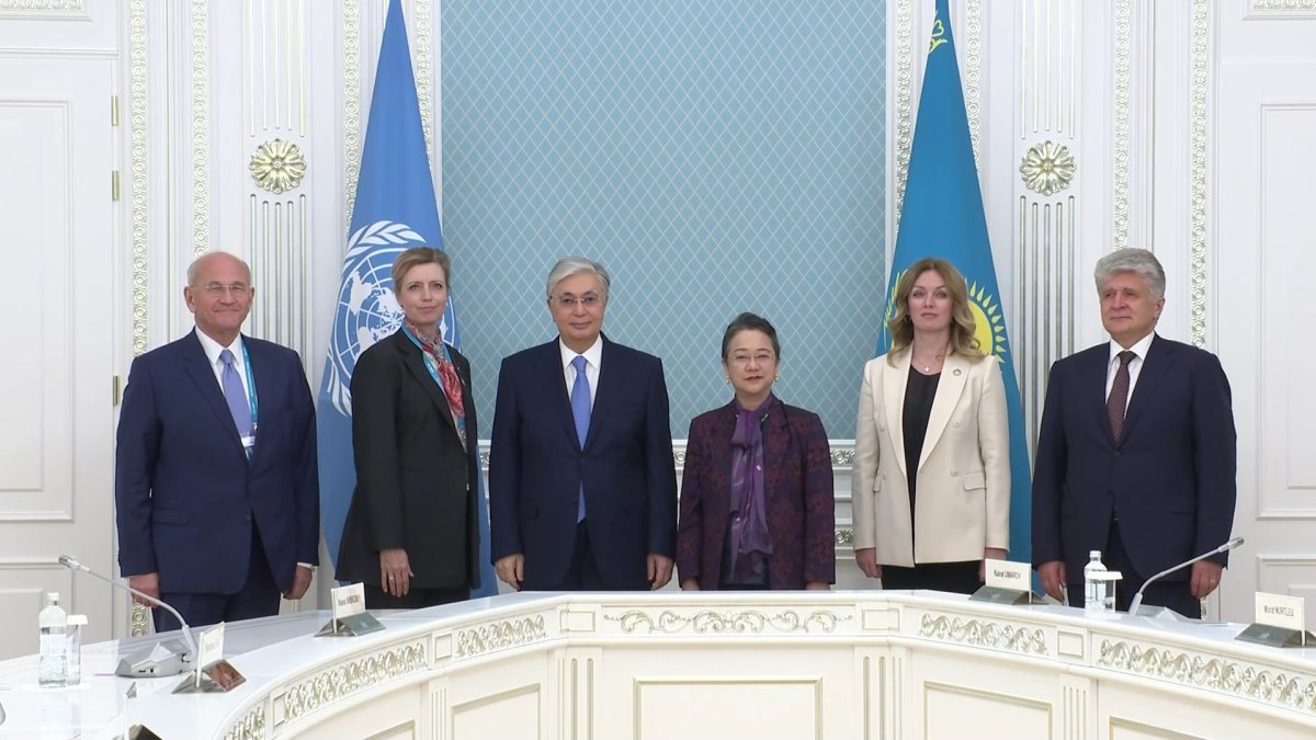 Президент БҰҰ делегациясын қабылдады