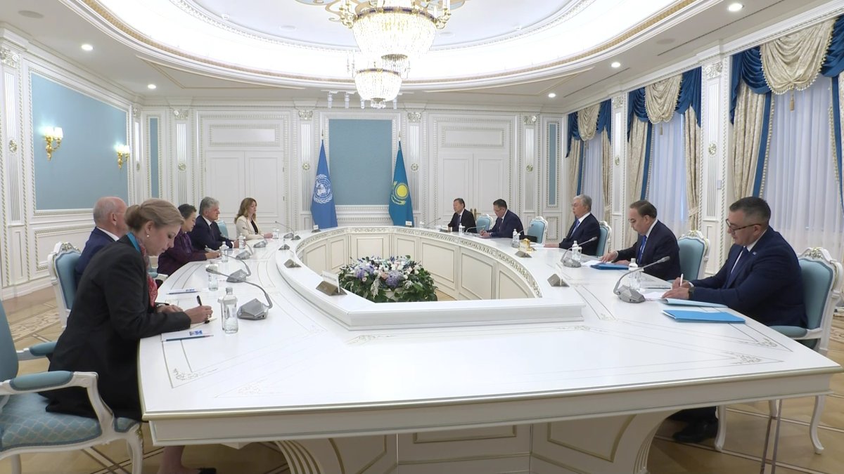 Токаев подтвердил приверженность Казахстана к объединению усилий с ООН
