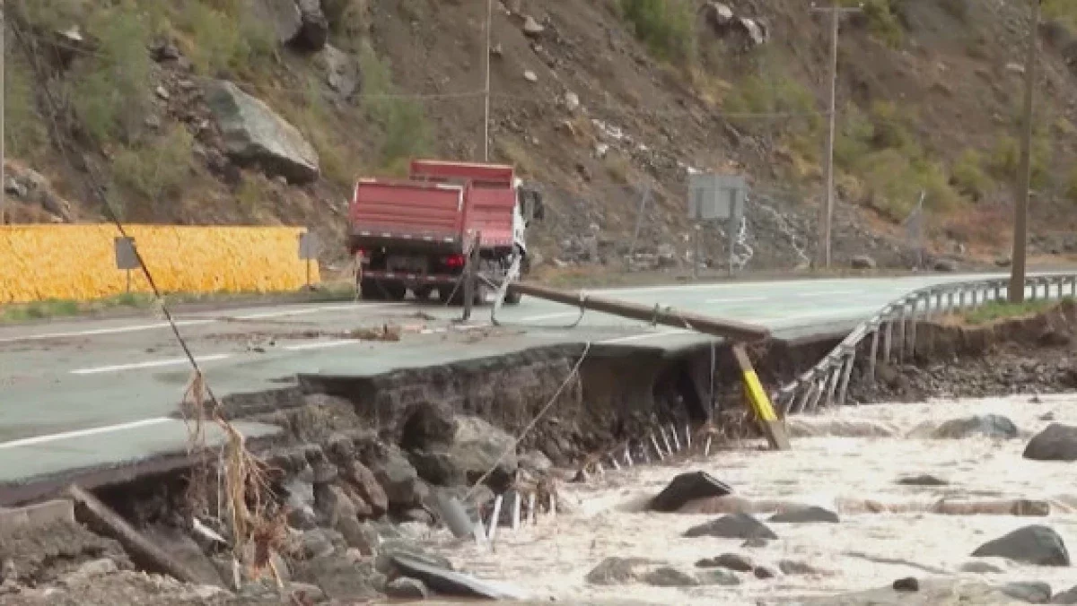 Су тасқыны салдарынан Чили мен Аргентина шекарасында кептеліс орнады