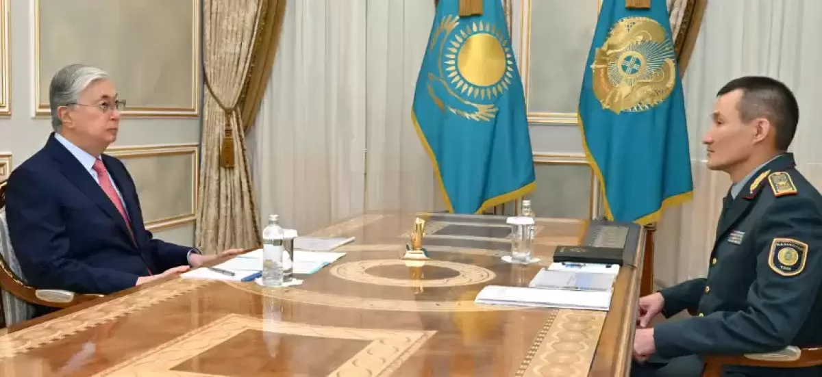 Президент Төтенше жағдайлар министрі Сырым Шәріпхановты қабылдады