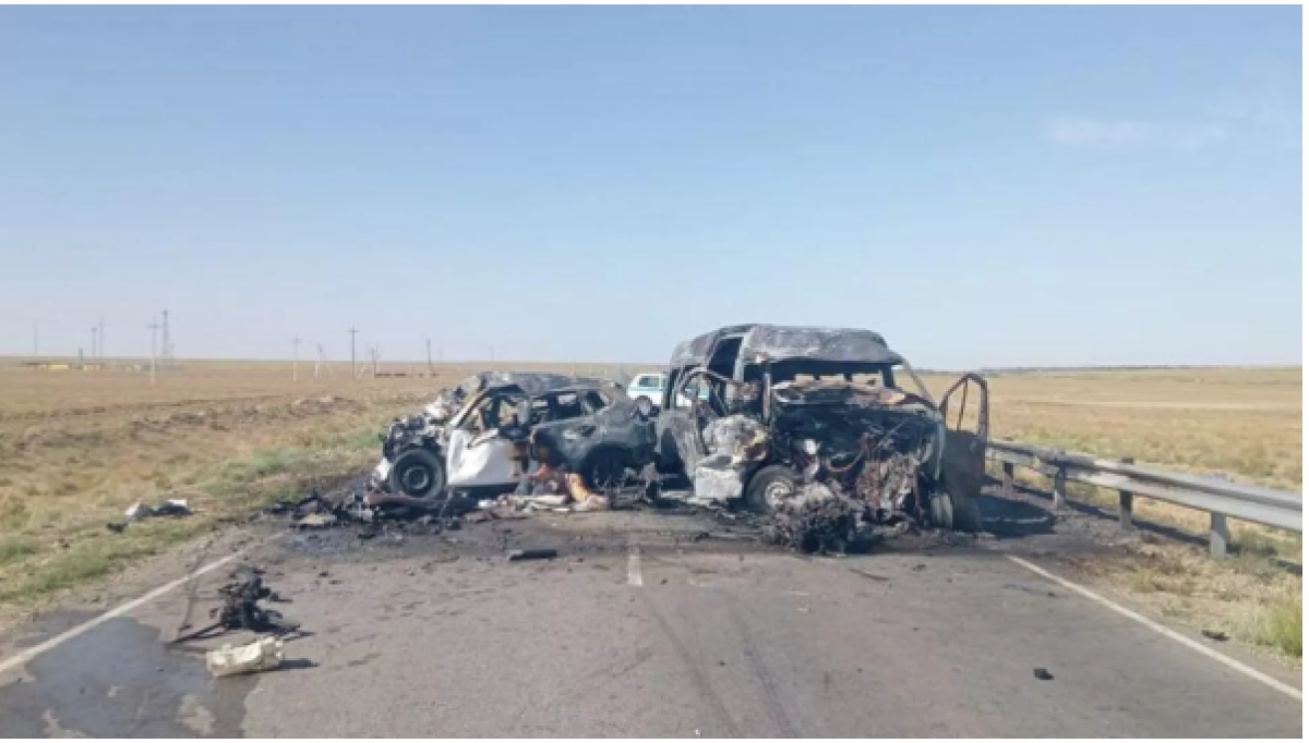 Түркістан облысында жол апатынан 9 адам қаза тапты