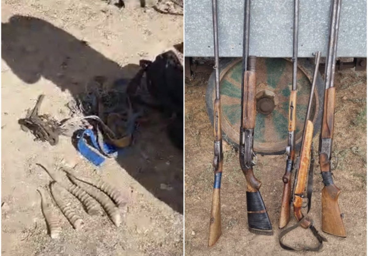 Карагандинских пастухов подозревают в незаконном хранении оружия