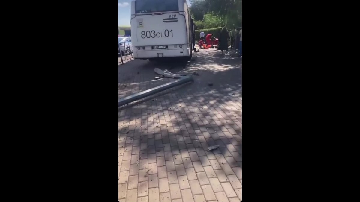 Астанада автобус жүргізушісінің жүрегі тоқтап қалды