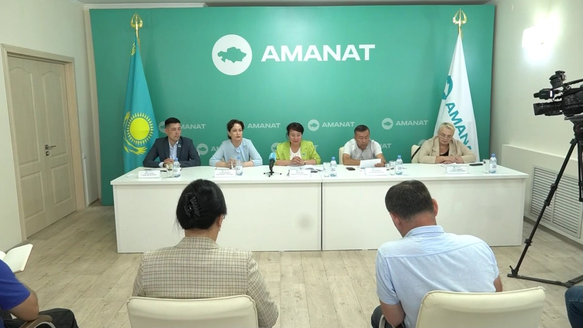 «AMANAT» партиясының Қостанай облыстық филиалы есеп берді