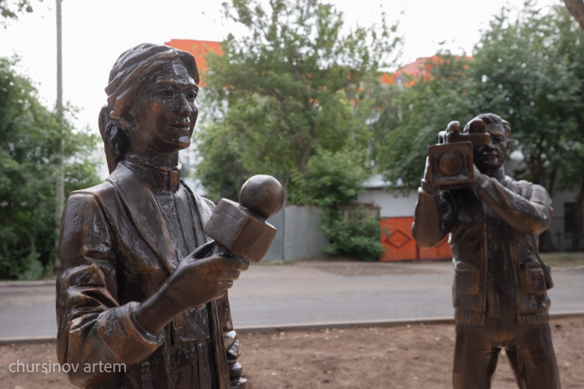 Астанада Журналистер саябағы ашылды