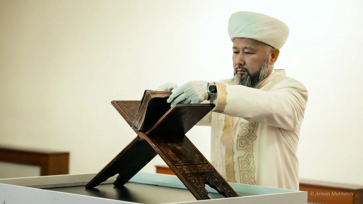 Кенесары ханның Құраны Қожа Ахмет Ясауи кесенесіне қойылады – Бас мүфти