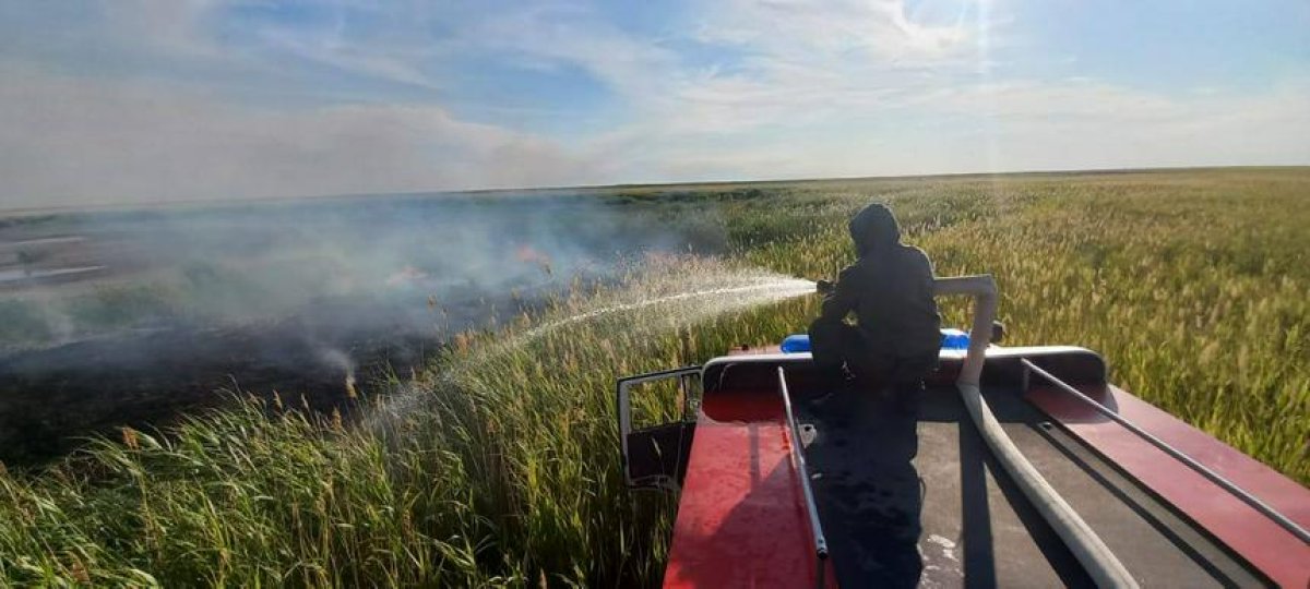 Абай облысындағы дала өрті үш күннен кейін сөндірілді