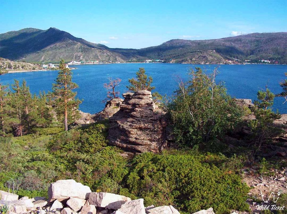 В Павлодарской области горит Баянаульский заповедник