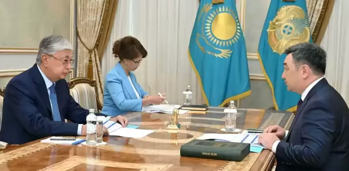 Президент министр Дархан Қыдырәліні қабылдады